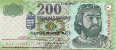 Hungary - 200  Forint (#187d_UNC)