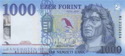 Ungarn - 1.000 Forint (#203g_UNC)