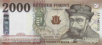 Ungarn - 2.000 Forint (#204d-2_UNC)