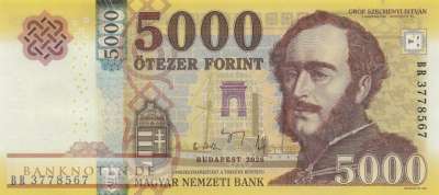 Ungarn - 5.000 Forint (#205e_UNC)