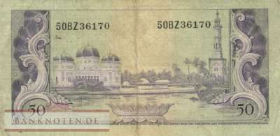 Indonesien - 50  Rupiah (#050_F)