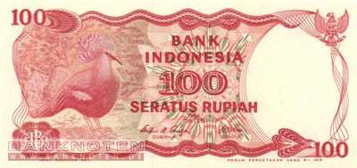 Indonesien - 100  Rupiah (#122a_UNC)