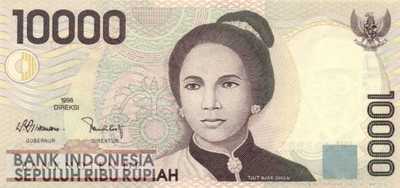 Indonesien - 10.000  Rupiah (#137c_UNC)