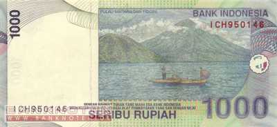 Indonesien - 1.000  Rupiah (#141i_UNC)