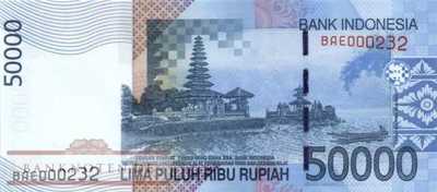 Indonesien - 50.000  Rupiah (#145a_UNC)