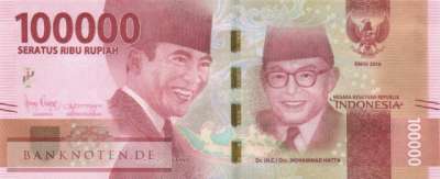 Indonesia - 100.000  Rupiah (#160g_UNC)