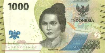 Indonesien - 1.000  Rupiah (#162c_UNC)