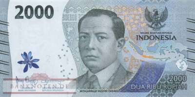 Indonesien - 2.000 Rupiah (#163d_UNC)