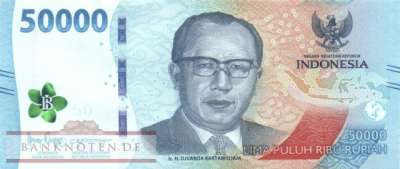 Indonesia - 50.000  Rupiah (#167c_UNC)