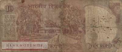 Indien - 10  Rupees (#088c_VG)