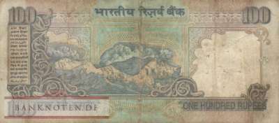 Indien - 100  Rupees (#091e_VG)