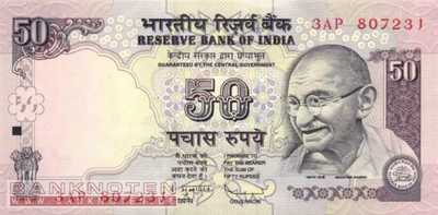 India - 50  Rupees (#097o_UNC)