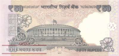 Indien - 50  Rupees (#104w_UNC)