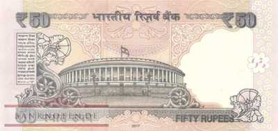 Indien - 50  Rupees (#104y_UNC)