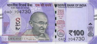 Indien - 100 Rupees (#112ai_UNC)
