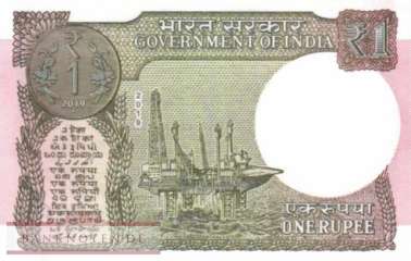 Indien - 1  Rupee (#117e_UNC)