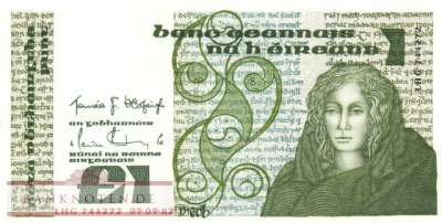 Irland - 1  Pound (#070c-82_UNC)