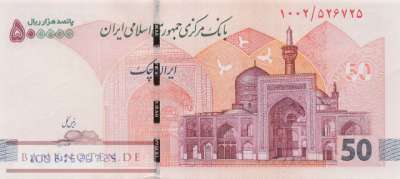 Iran - 50 Toman (#164Aa_UNC)