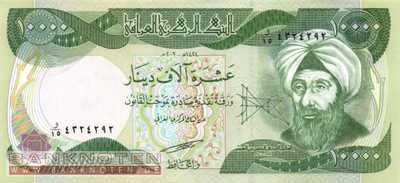 Irak - 10.000  Dinars (#095a_UNC)