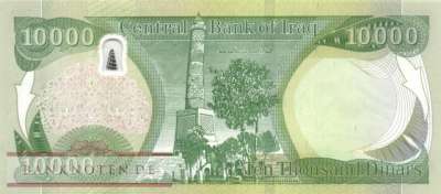 Irak - 10.000  Dinars (#101c_UNC)