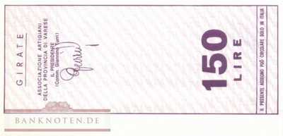 Banca Industriale Gallaratese - 150  Lire (#06m_13_06_UNC)