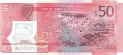 Jamaica - 50  Dollars (#096aR_UNC)