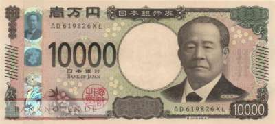 Japan - 10.000  Yen (#109_UNC)