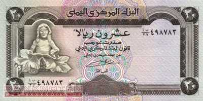 Yemen - 20  Rials (#026b_UNC)