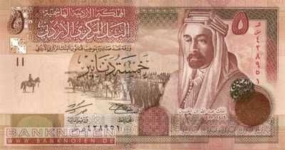 Jordanien - 5  Dinars (#035d_UNC)