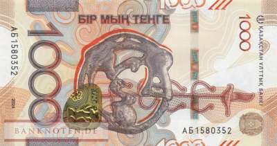 Kasachstan - 1.000 Tenge (#052_UNC)