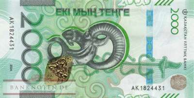 Kasachstan - 2.000 Tenge (#053_UNC)