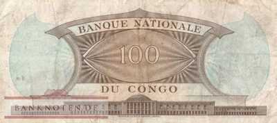 Kongo, Demokratische Republik - 100  Francs (#006a-62_F)