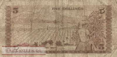 Kenia - 5  Shillings (#006d_VG)