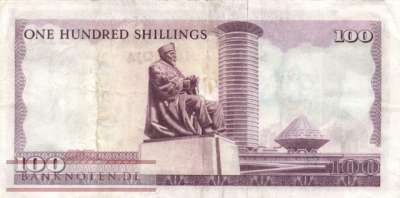 Kenia - 100  Shillings (#014a_VF)