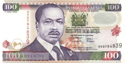 Kenia - 100 Shillings (#037e_UNC)