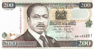 Kenia - 200  Shillings (#038f_UNC)