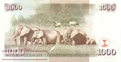 Kenia - 1.000  Shillings (#040a_UNC)