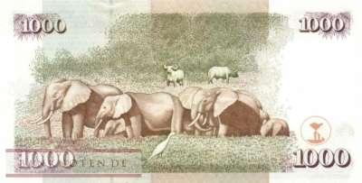 Kenia - 1.000  Shillings (#040d_UNC)