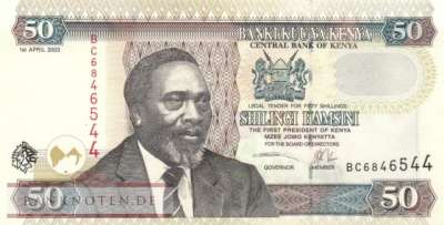 Kenia - 50  Shillings (#041a_XF)