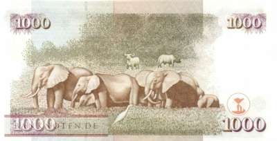 Kenia - 1.000  Shillings (#045a_UNC)