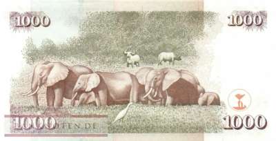 Kenia - 1.000  Shillings (#051e_UNC)