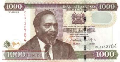 Kenia - 1.000  Shillings (#051e_UNC)