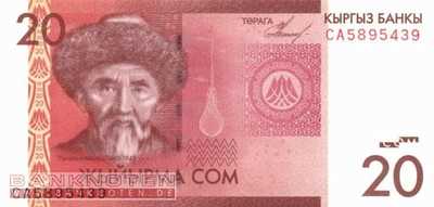 Kirgistan - 20  Som (#024a_UNC)