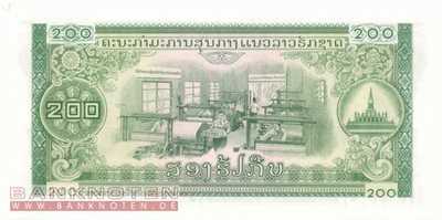 Laos - 200 Kip (#023Aa_UNC)