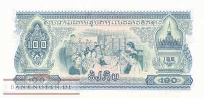 Lao - 100 Kip (#023a_UNC)