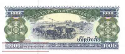 Laos - 1.000  Kip (#032Ac_UNC)