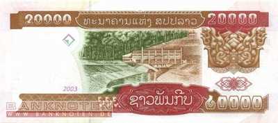 Lao - 20.000  Kip (#036b_UNC)