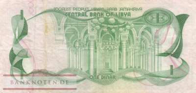 Libyen - 1  Dinar (#044a_VF)