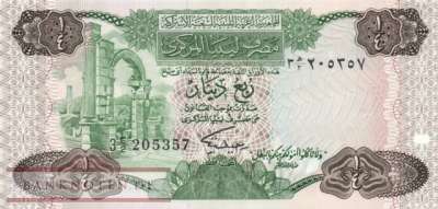 Libyen - 1/4  Dinar (#047_XF)