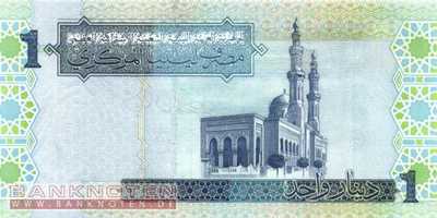 Libyen - 1  Dinar (#068b_UNC)